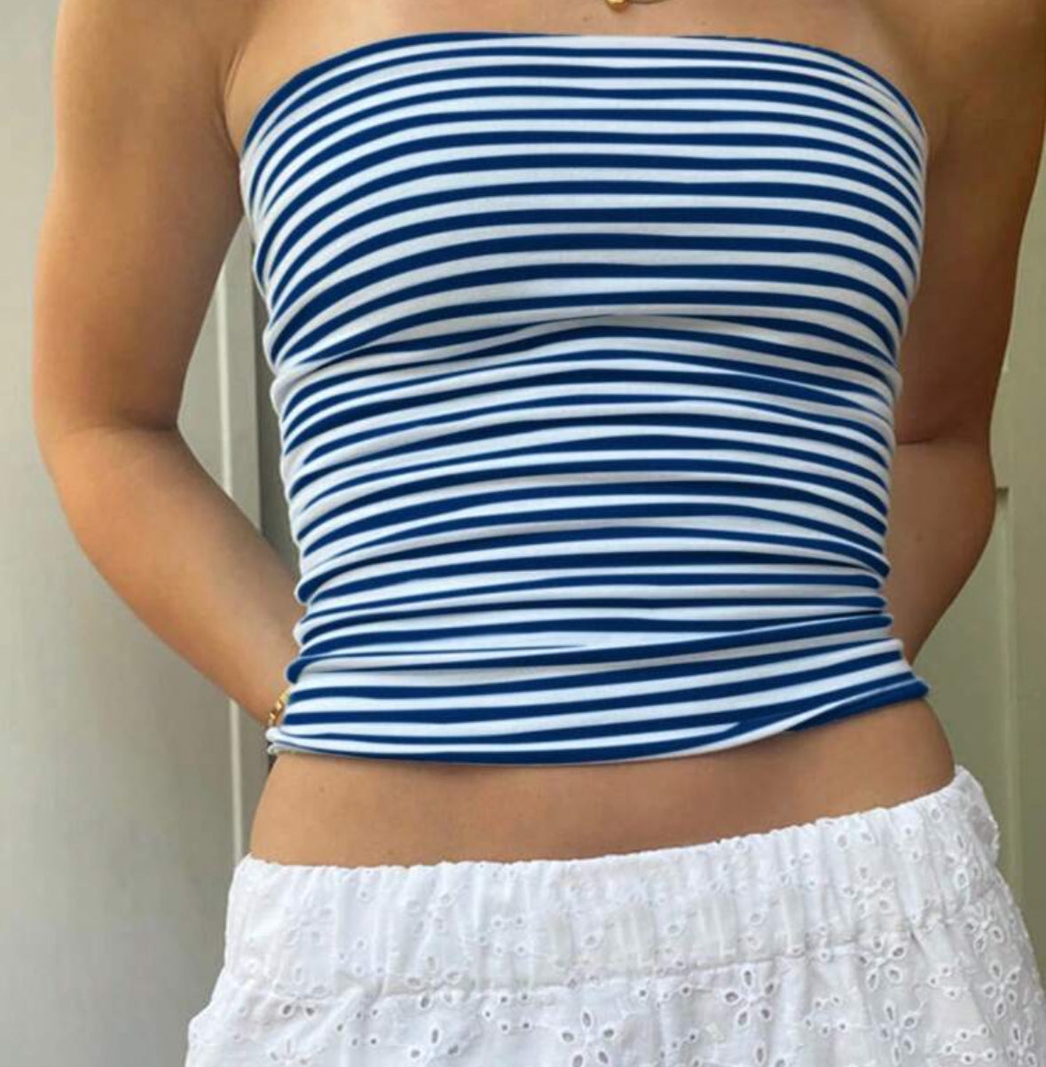 Stella Striped Tube Top