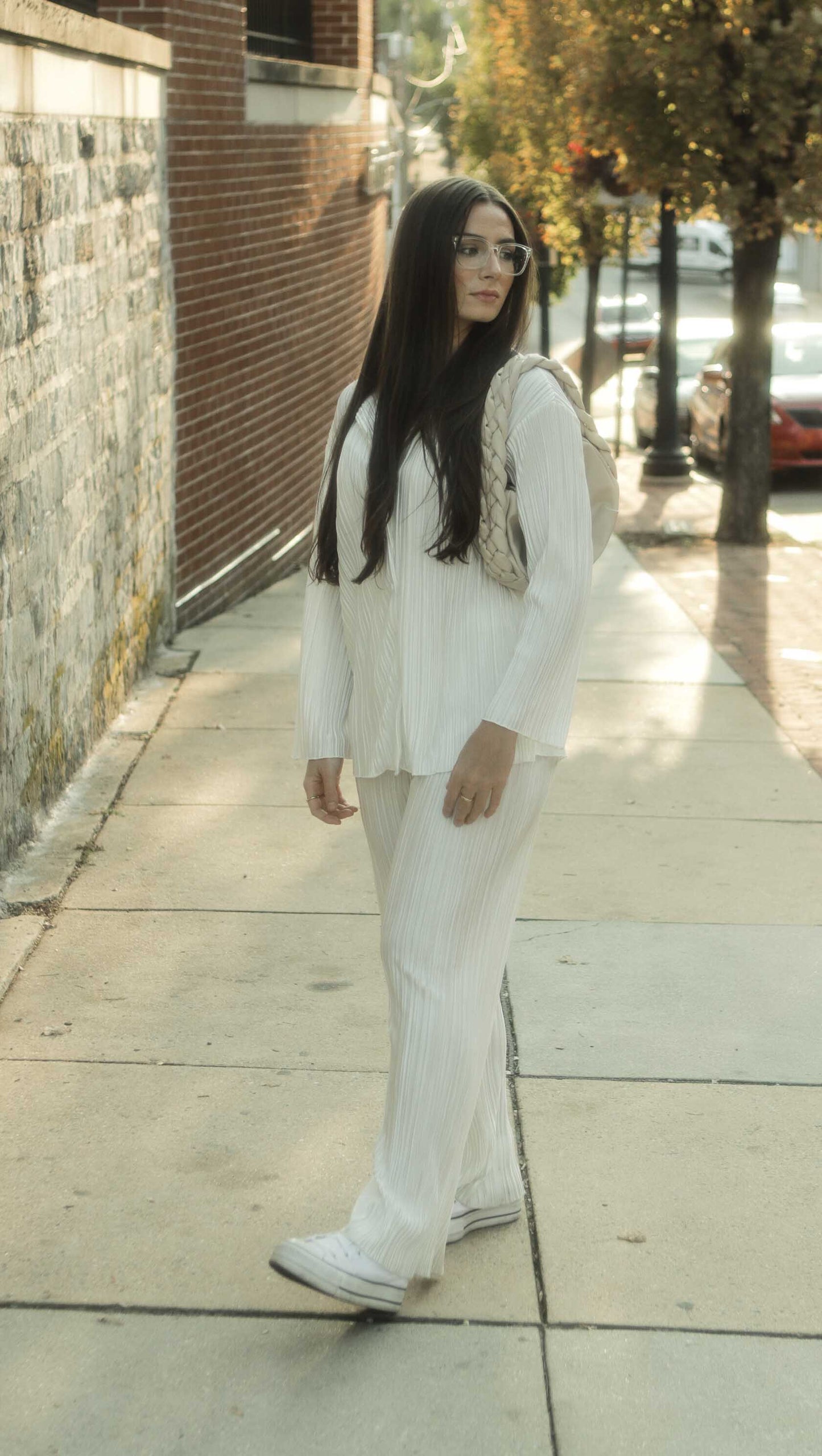 Celine 2 Piece Pleated Set