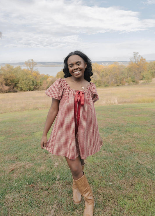 Marisol Gingham Dress