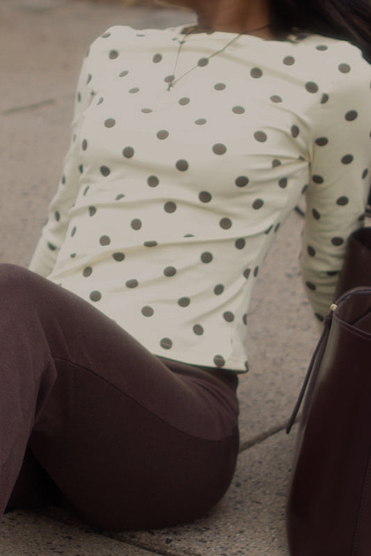 Gracie Polka Dot Top